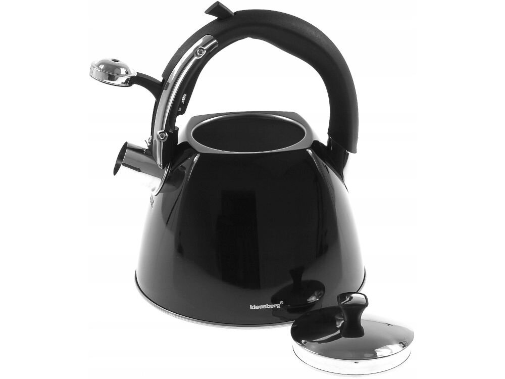 Czajnik KLAUSBERG KB-7410 wszystkie rodzaje kuchenek gazowe elektryczne ceramiczne indukcyjne duża elastyczność równomierne rozprowadzanie ciepła oszczędność czasu i energii uniwersalność