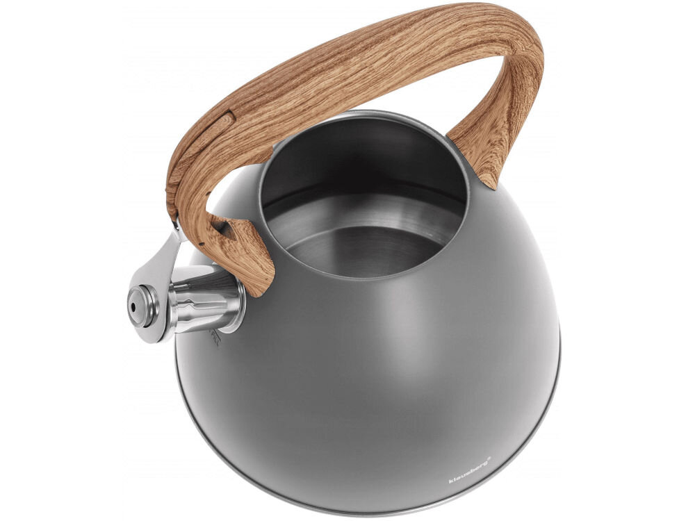 Czajnik KLAUSBERG KB-7297 wszystkie rodzaje kuchenek gazowe elektryczne ceramiczne indukcyjne duża elastyczność równomierne rozprowadzanie ciepła oszczędność czasu i energii uniwersalność 