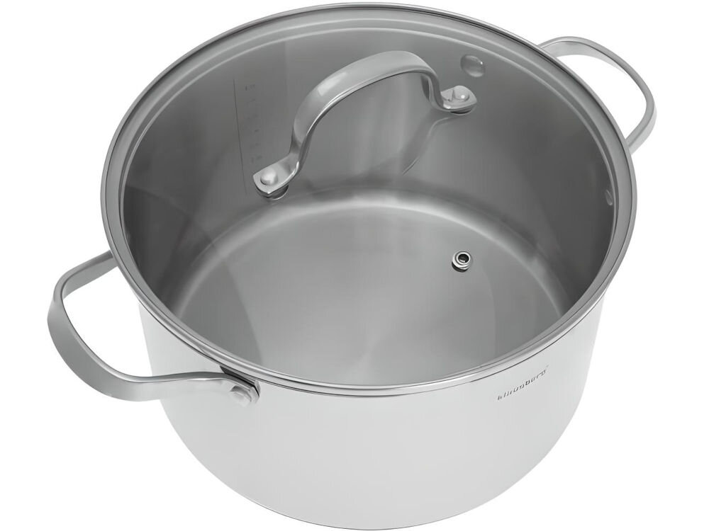 Garnek KLAUSBERG KB-7214 24 cm wysoka jakość stali nierdzewnej 18/10 trwałość odporność na korozję solidna konstrukcja stal nierdzewna nie wchodzi w reakcje z żywnością zachowanie pełni smaku i wartości odżywczych pojemność 5,9 l średnica 24 cm do przygotowywania większych porcji uniwersalny rozmiar odpowiednia wielkość wygodne mieszanie składników swobodne gotowanie dla całej rodziny do wszystkich kuchenek elektryczne gazowe ceramiczne indukcyjne wszechstronność 