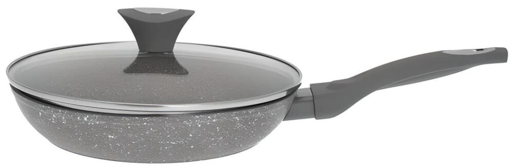 Patelnia KLAUSBERG KB-7317 26 cm funkcjonalność stylowy wygląd marmurkowy wzór elegancja komponuje się z każdą kuchnią wysoka jakość aluminium efektywne rozprowadzanie i zatrzymywanie ciepła średnica 26 cm przygotowywanie różnorodnych potraw estetyka praktyczność
