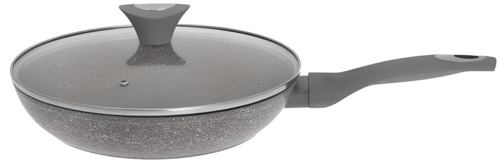 Patelnia KLAUSBERG KB-7318 28 cm  funkcjonalność stylowy wygląd marmurkowy wzór elegancja komponuje się z każdą kuchnią wysoka jakość aluminium efektywne rozprowadzanie i zatrzymywanie ciepła  średnica 28 cm przygotowywanie różnorodnych potraw estetyka praktyczność 