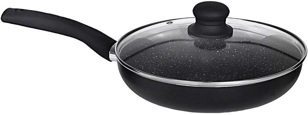 Patelnia KLAUSBERG KH-3956 22 cm funkcjonalność stylowy wygląd marmurkowy wzór elegancja komponuje się z każdą kuchnią wysoka jakość aluminium efektywne rozprowadzanie i zatrzymywanie ciepła wewnętrzna powłoka granitowa ułatwienie smażenia i czyszczenia średnica 22 cm przygotowywanie różnorodnych potraw estetyka praktyczność