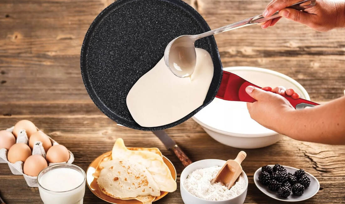 Patelnia BERLINGER HAUS do nalesnikow Metallic Line Burgundy Edition BH-6179