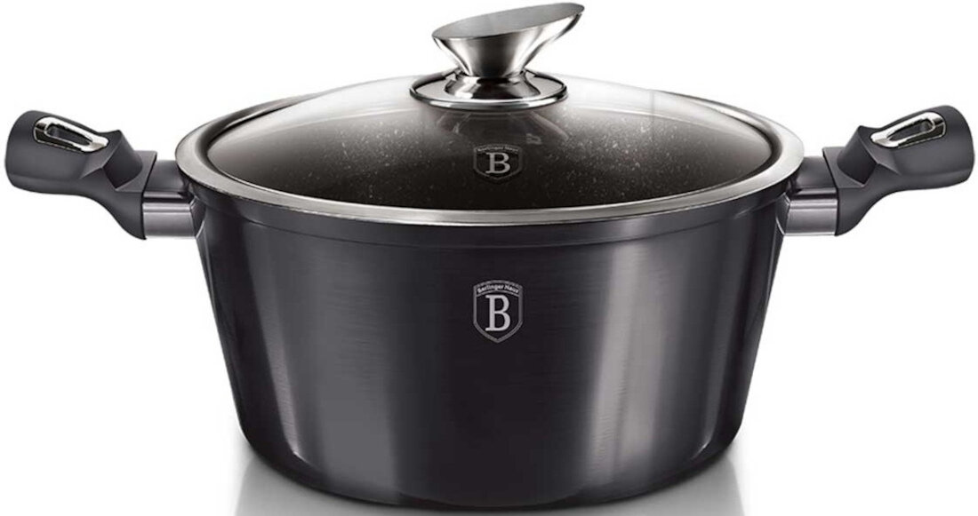 Zestaw garnkow BERLINGER HAUS Carbon Pro  Edition BH-6919 (10 elementow) 