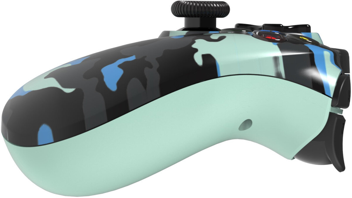 Kontroler COBRA QSP421 Szaro-niebieski Moro ergonomiczna konstrukcja