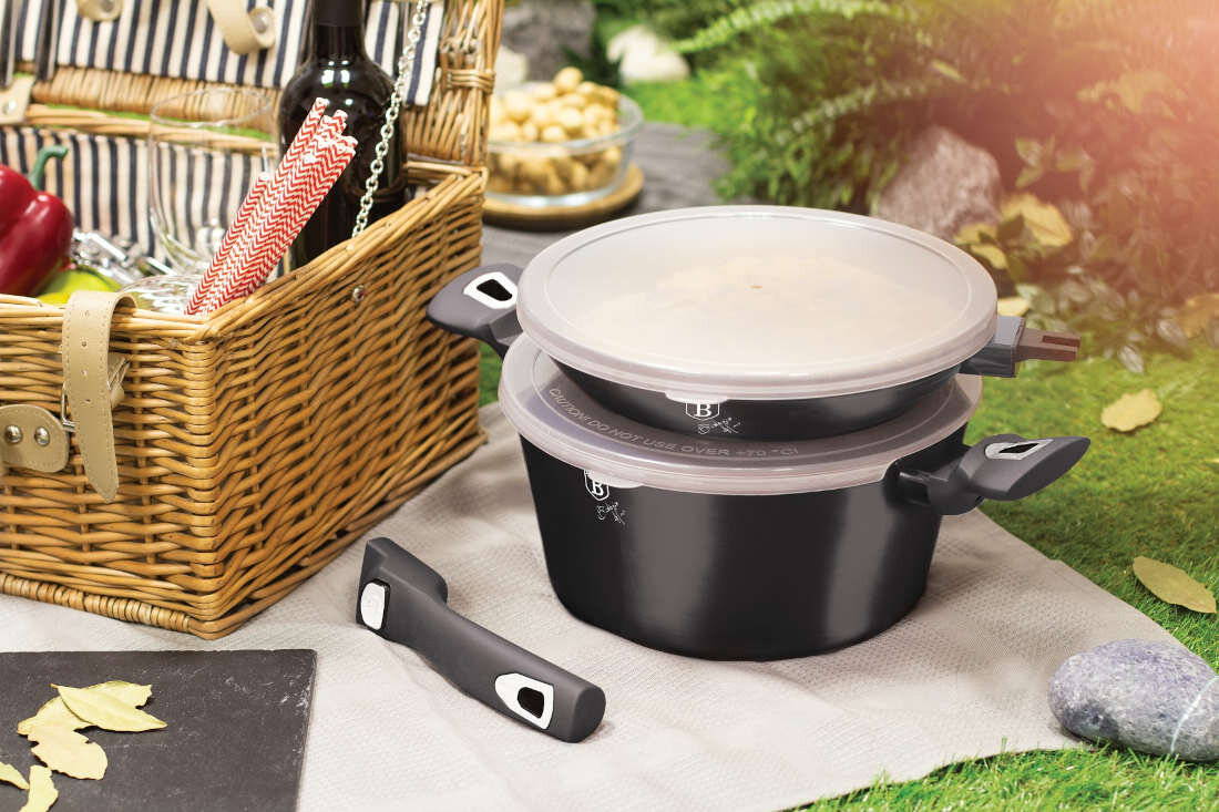 Zestaw garnkow BERLINGER HAUS Carbon Pro Collection BH-7052 6 elementow