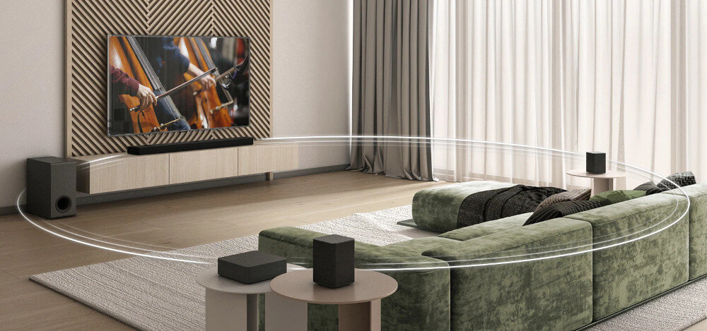 Soundbar LG S95QR  - chromecast