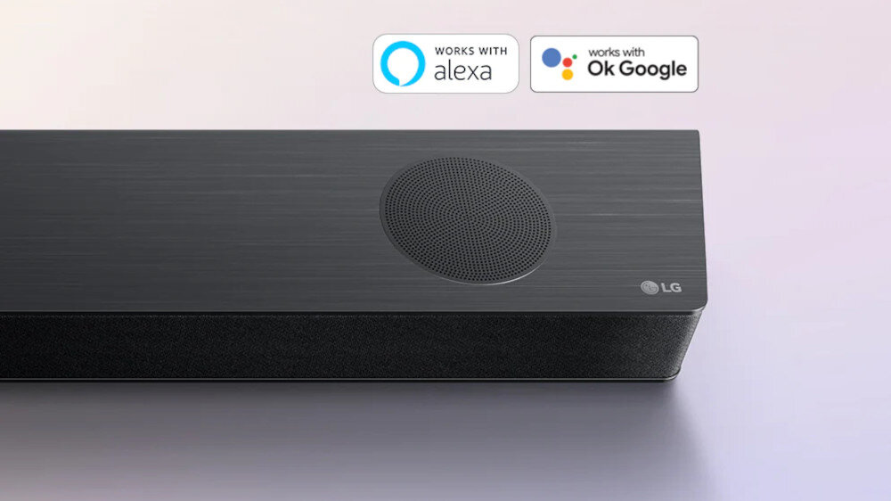 Soundbar LG S90QY - sterowanie głosowe