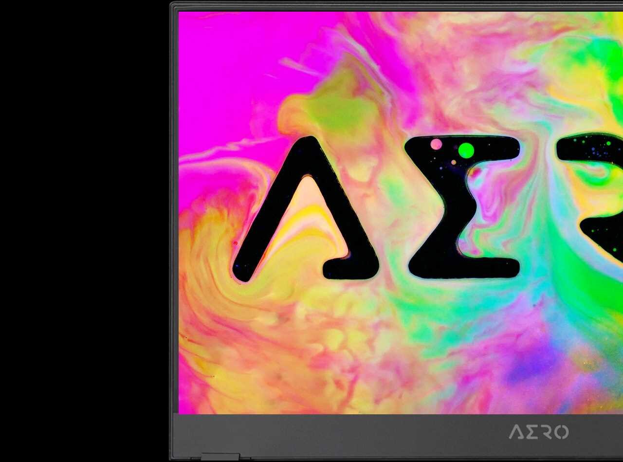 Laptop GIGABYTE Aero 5 XE4 - ekran