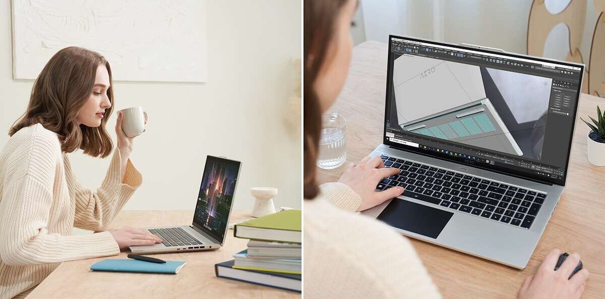 Laptop GIGABYTE Aero KE5-72EE734HP Windows 11 Professional