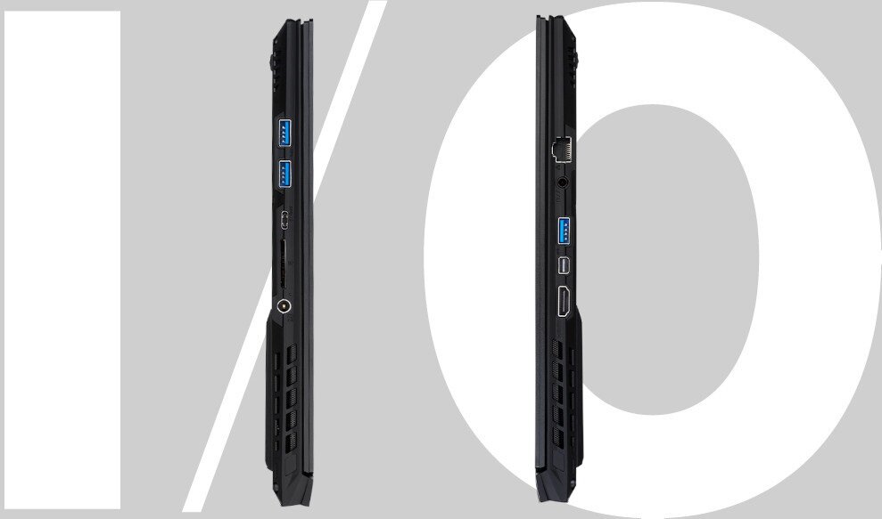 Laptop GIGABYTE Aero XD - USB