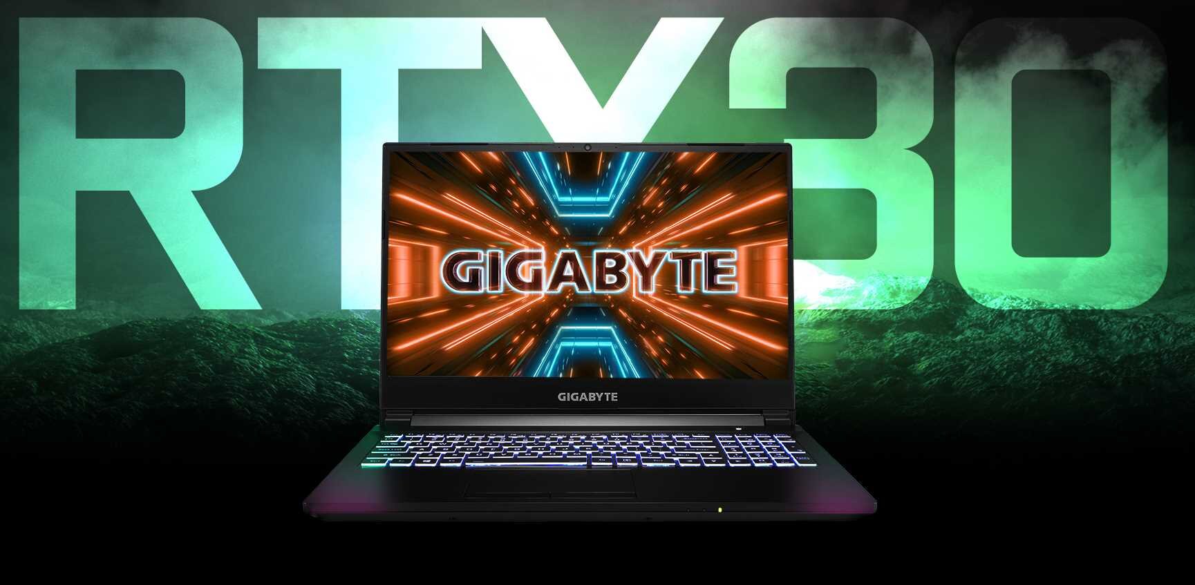 Laptop GIGABYTE A5 K1 - karta graficzna RTX