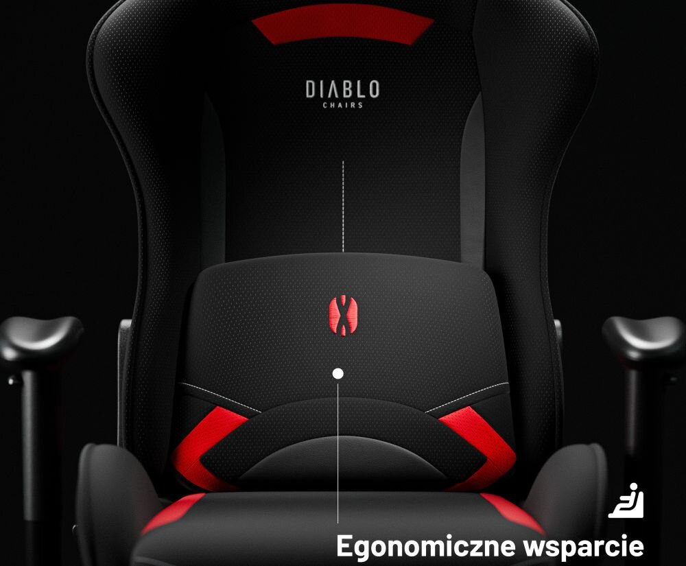 Fotel Diablo CHAIRS X-ST4RTER system comfort layer pianka miekka sprezysta kubelkowy ksztalt