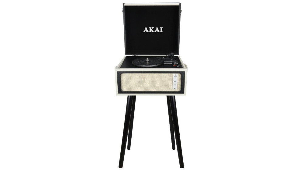 Gramofon AKAI ATT-100BT  - design w stylu retro