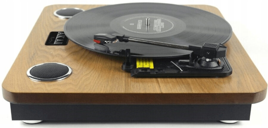 Gramofon AKAI ATT-11BTN - design w stylu retro