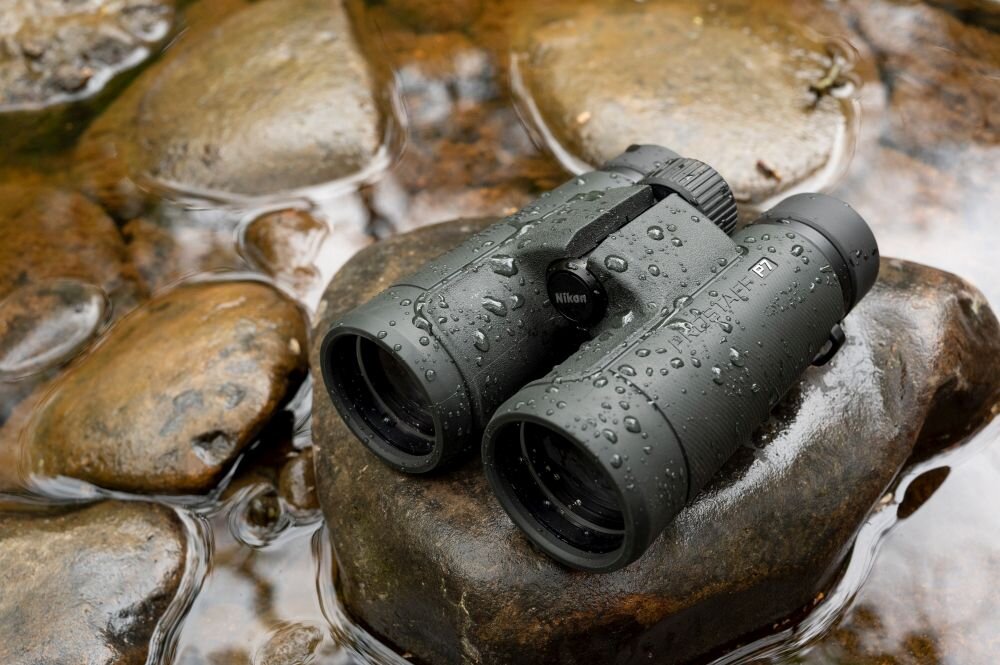 Lornetka NIKON Prostaff P7   optyka waga konstrukcja ogniskowa zoom przybliżenie dioptria muszle oczne obiektywy soczewki pryzmat powłoka gwint okulary obserwacja przyroda sport powiększenie