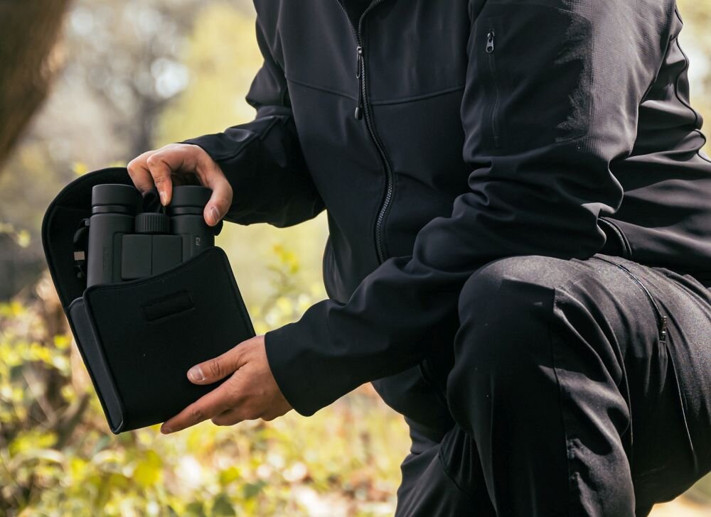Lornetka NIKON Prostaff P3 optyka waga konstrukcja ogniskowa zoom przybliżenie dioptria muszle oczne obiektywy soczewki pryzmat powłoka gwint okulary obserwacja przyroda sport powiększenie