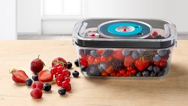 Pojemnik próżniowy BOSCH MSZV0FC3 (3 sztuki) próżniowe przechowywanie trwałość Tritan