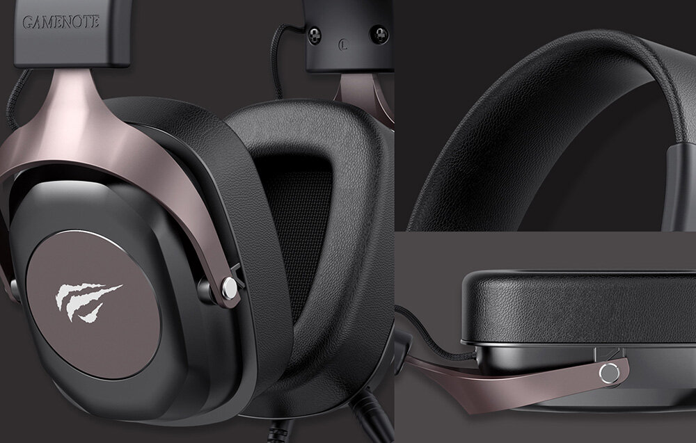 Słuchawki HAVIT H2002S ergonomia konstrukcja przetwornik komfort 