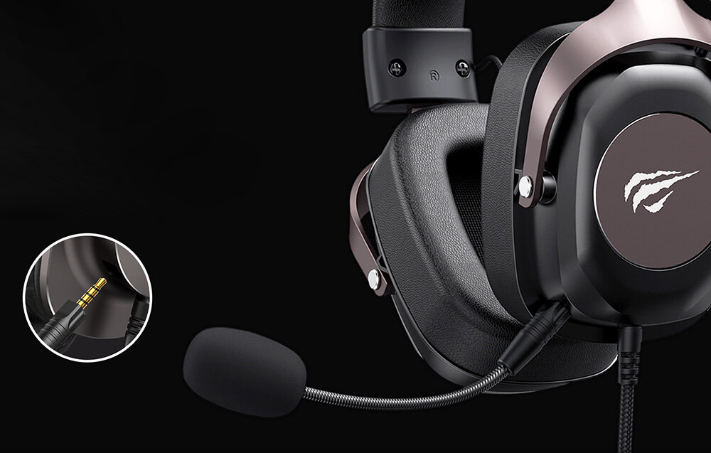 Słuchawki HAVIT H2002S odłączany mikrofon rozmowy