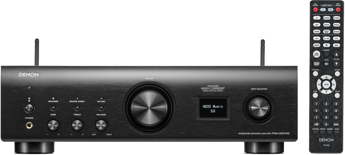 Wzmacniacz DENON PMA-900HNE Czarny wzmacniacz ahc