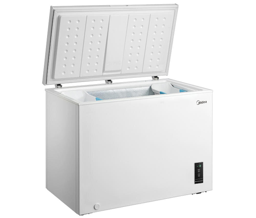 MIDEA MDRC405FEF01 zamrażarka mrożonki produkty spożywcze pojemność konwersja