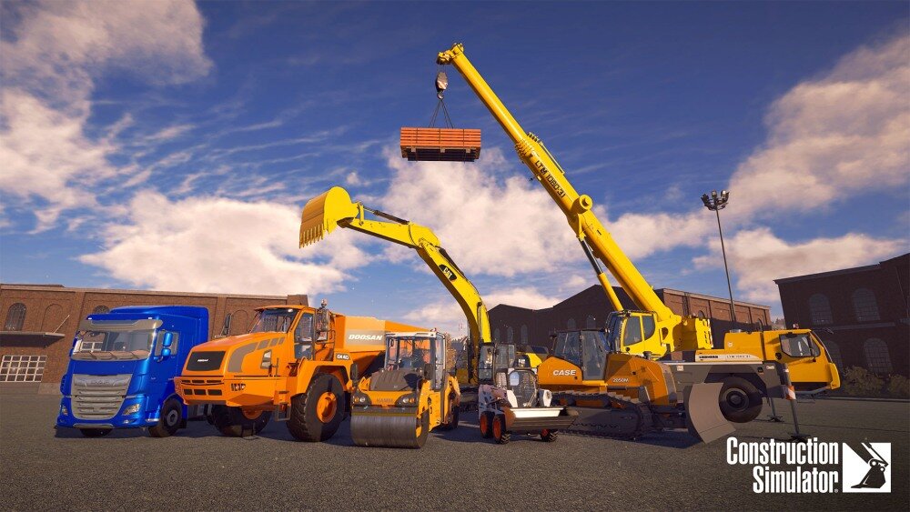 Construction Simulator - Day One Edition Gra nowe maszyny pojazdy serie