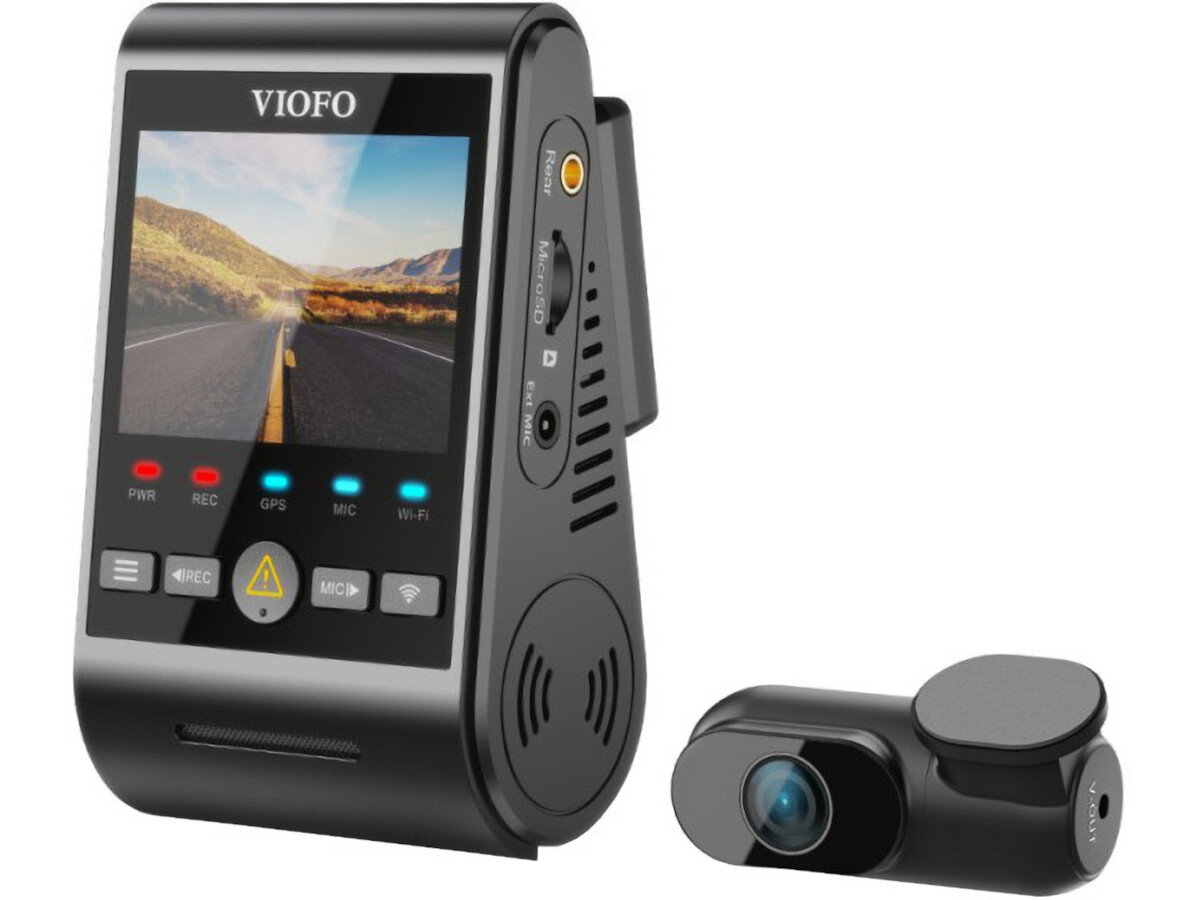 Wideorejestrator VIOFO A229 Duo-G swietna jakosc wykonania oraz wbudowany mikrofon