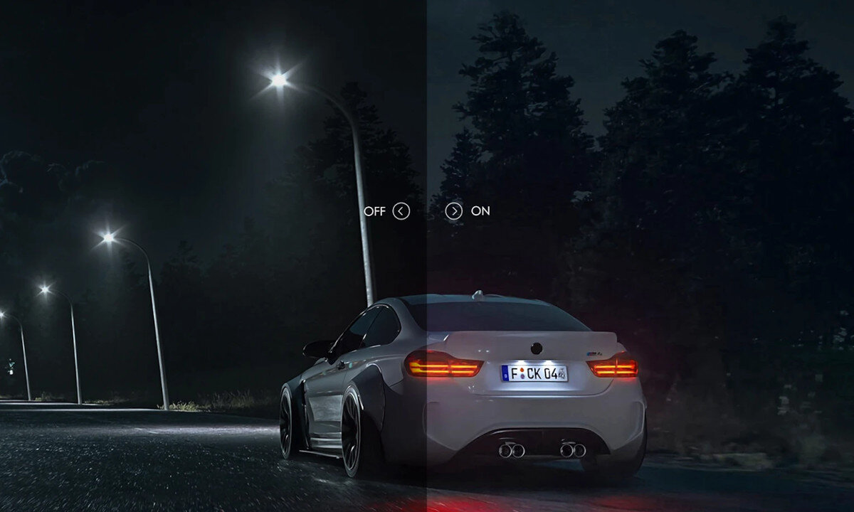 Wideorejestrator VIOFO A229 Duo-G praktyczny tryb nocny oraz tryb parkingowy