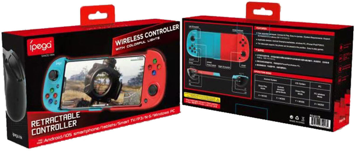 Kontroler IPEGA PG-9217B zawartosc opakowania