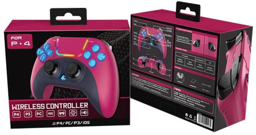 Kontroler IPEGA PG-P4023D Rozowy zawartosc opakowania