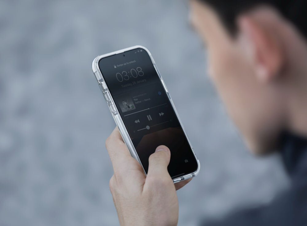 UNIQ Combat polimer ShockSorb™ pochłanianie wstrząsów ochrona telefonu