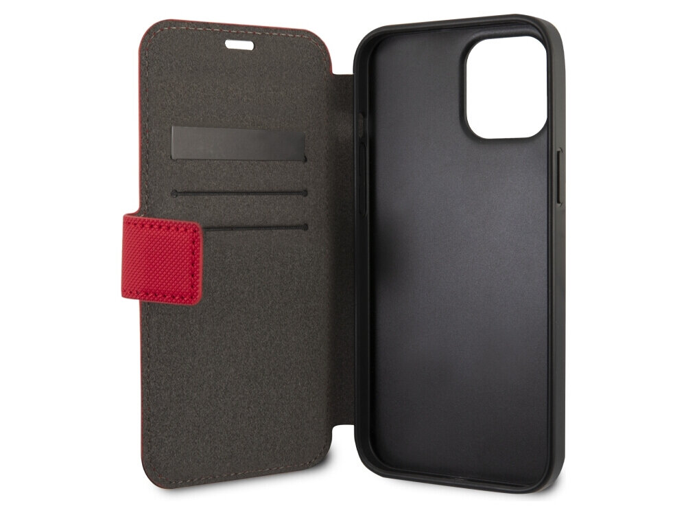 US POLO ASSN Polo Book Embroidery Collection hardcase TPU, PC oraz skórę ekologiczną Tylna część skórzanej strukturze dużym haftowanym logo US Polo Elastyczna ramka - etui od środka