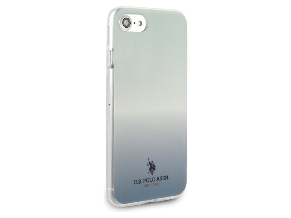 Etui US POLO ASSN Gradient Pattern Collection TPU i poliwęglanu lekką konstrukcję Elastyczna ramka