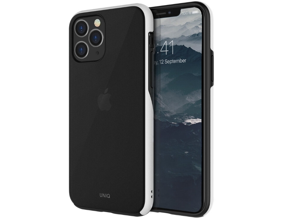 Etui UNIQ Vesto Hue hybrydowa konstrukcja poliwęglan TPU ochrona iPhone 11 Pro