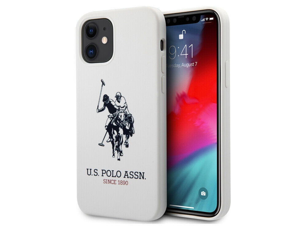 US POLO ASSN Silicone Collection - etui na telefonie od przodu i od tyłu
