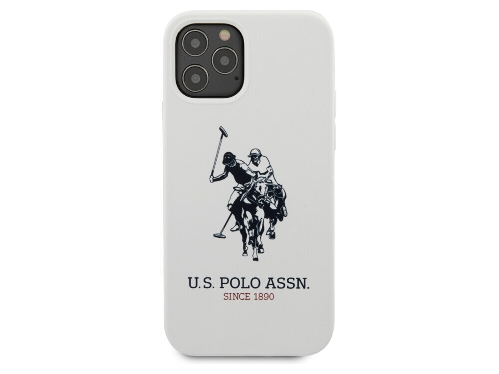US POLO ASSN Silicone Collection elastycznego silikonu warstwa mikrofibry miękka powierzchnia - etui od tyłu