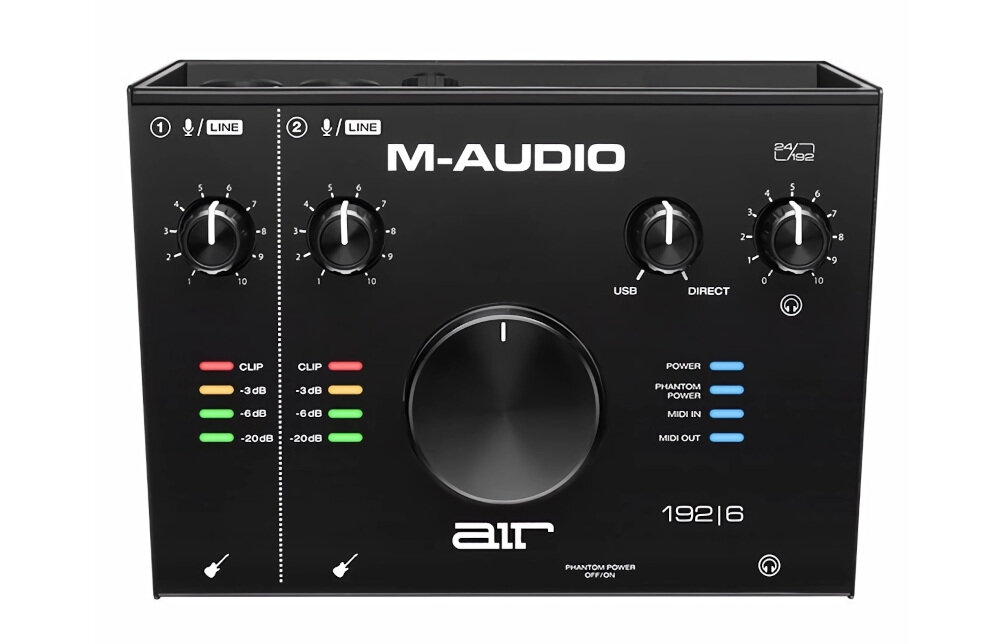 Interfejs Audio M-AUDIO AIR 192/6 - Profesjonalny interfejs audio