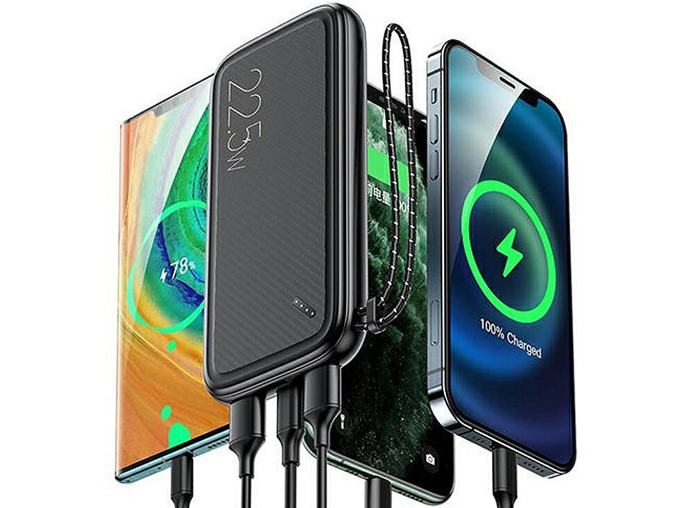 Powerbank USAMS 10KCD15102 22.5W 10000 mAh duza moc szybkie ladowanie kompaktowe