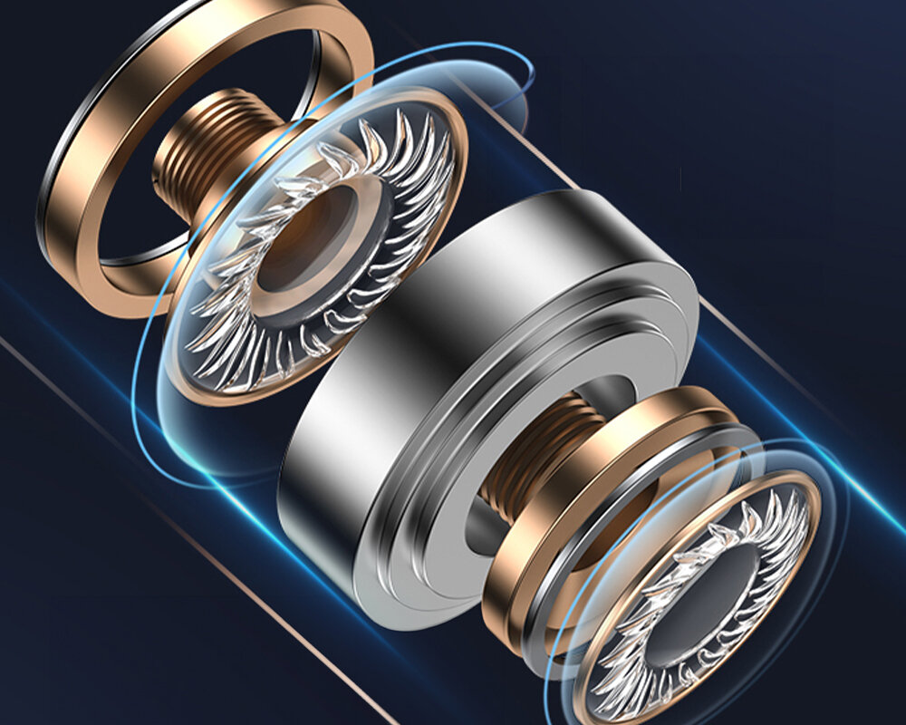 Słuchawki douszne USAMS BHUSY02 ladowanie power bank etui podroz niezawodny