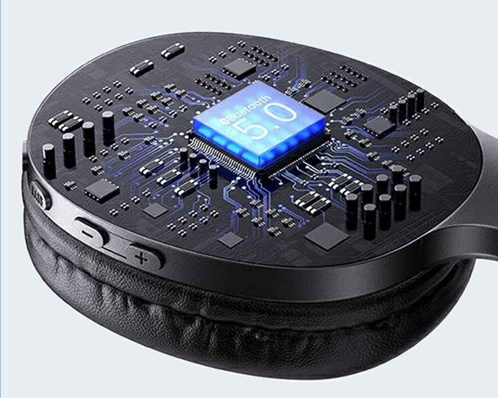 Słuchawki nauszne USAMS YX05 E-Join TDLYEJ02 Czarny Bluetooth zasieg stabilnosc bezprzewodowe 