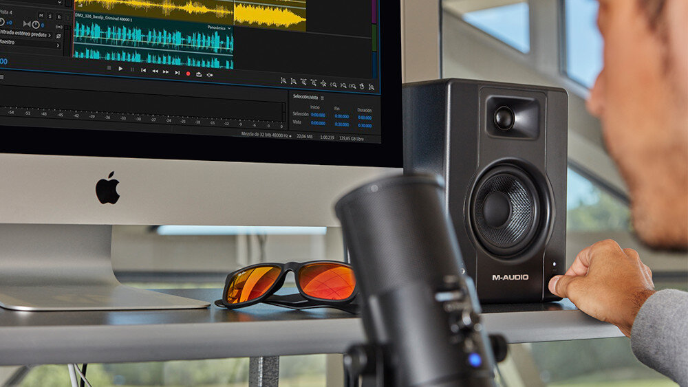 Kolumny głośnikowe M-AUDIO BX4BT - dźwięk