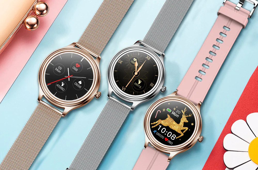 Smartwatch KUMI K3 zdrowie monitorowanie kondycja tryby sportowe licznik kalorii krokomierz budzik