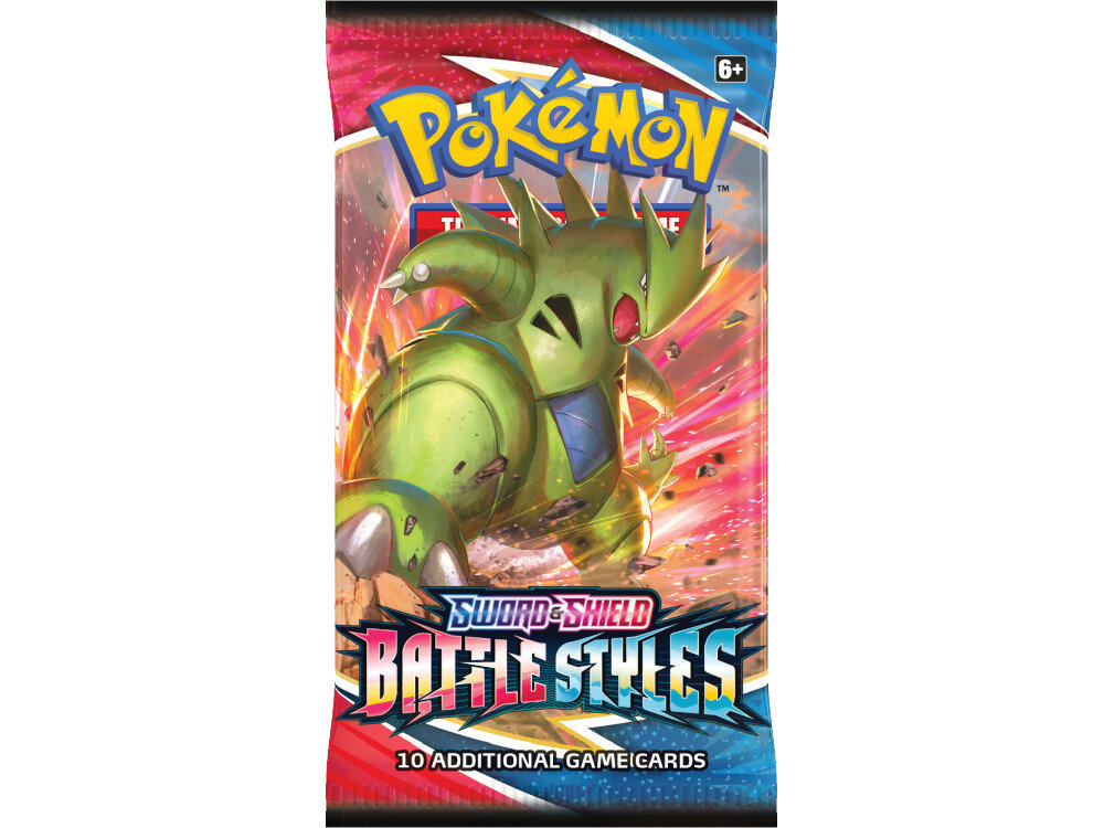 Gra karciana REBEL Pokémon TCG: Sword & Shield Battle Styles Booster 2000738 (36 kart) karty kolory mechanika