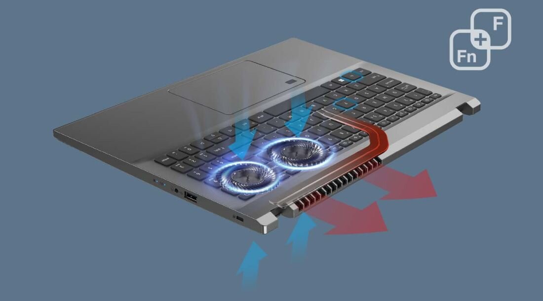 Laptop ACER Aspire 5 - Chłodzenie
