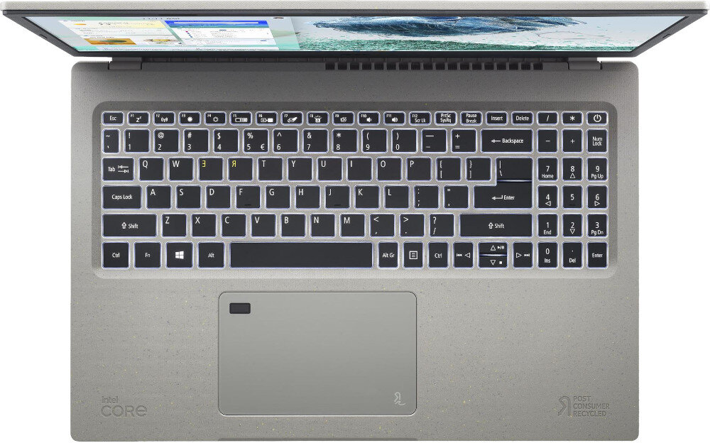 Laptop ACER Aspire Vero AV15-52-73F2 klawisze modernizacja standard
