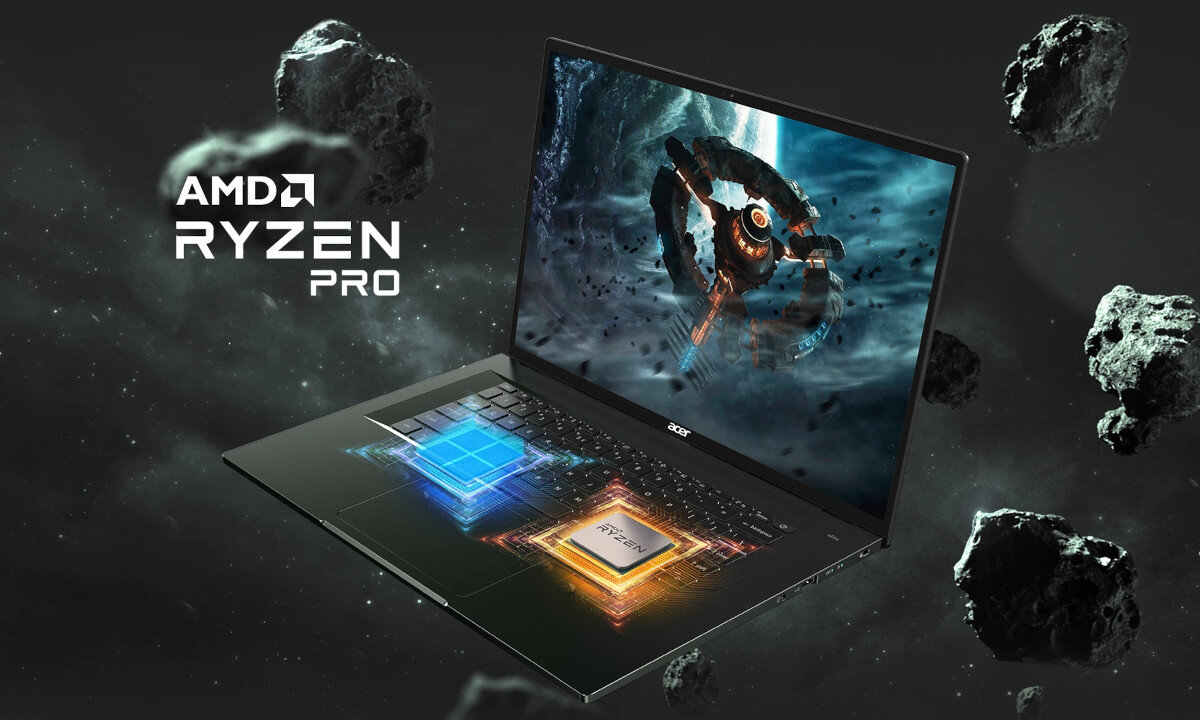 Laptop ACER Swift Edge wydajne podzespoly