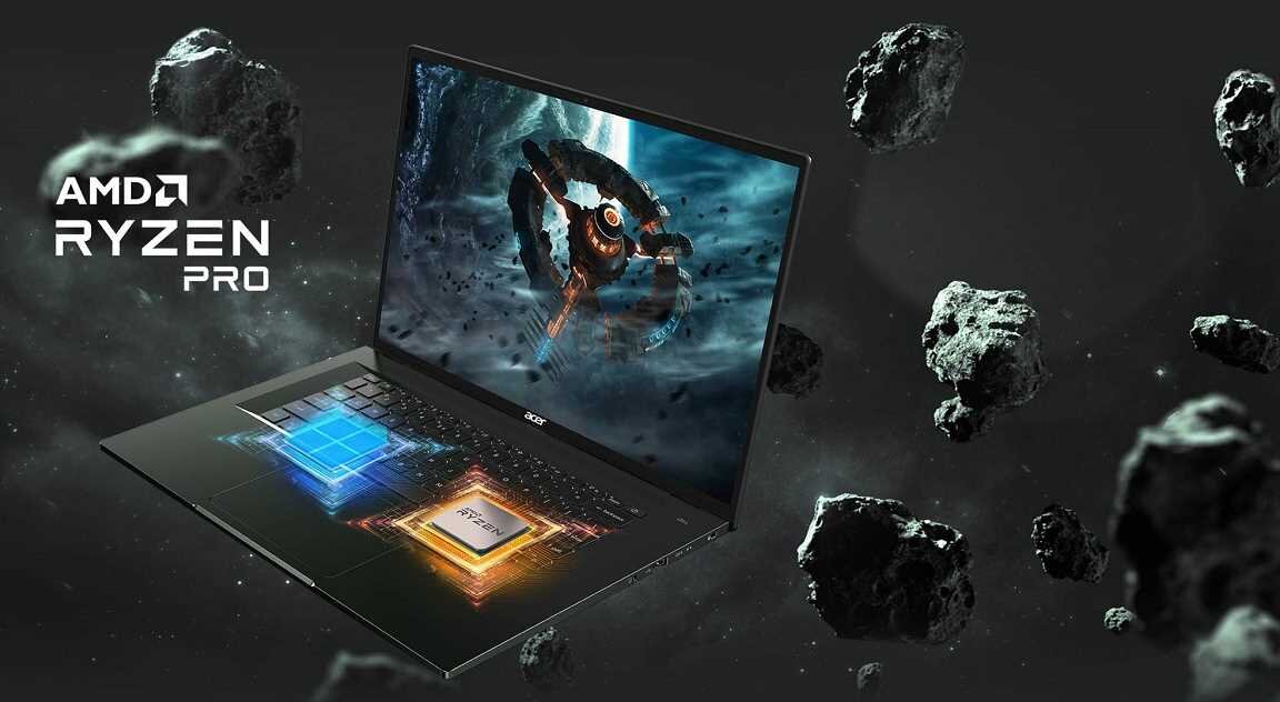 Laptop ACER Swift Edge SFA16-41 - Bezpieczeństwo