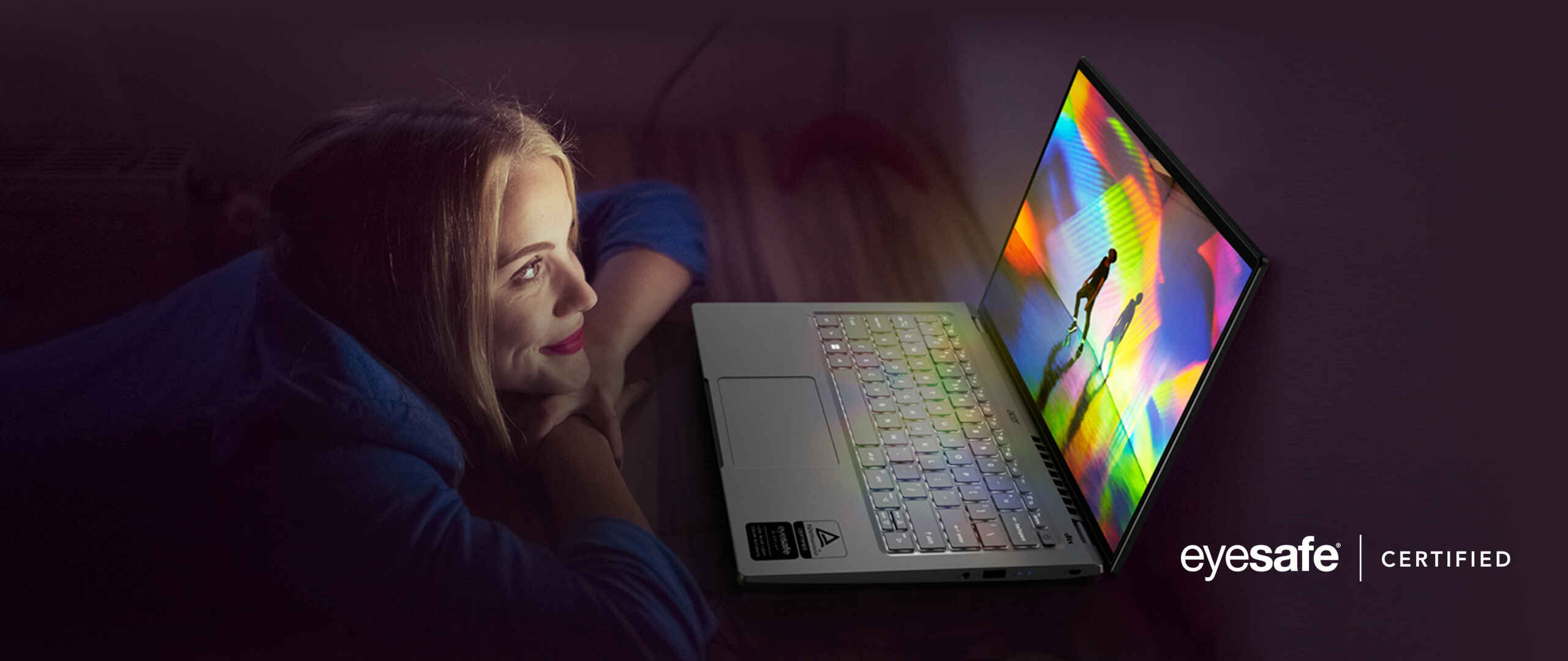 Laptop ACER Swift 3 Certyfikat TÜV RHEINLAND Eyesafe