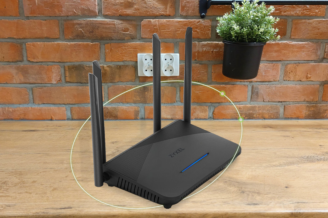 Router ZYXEL NBG7510-EU0101F jakość silny sygnał duży zasięg